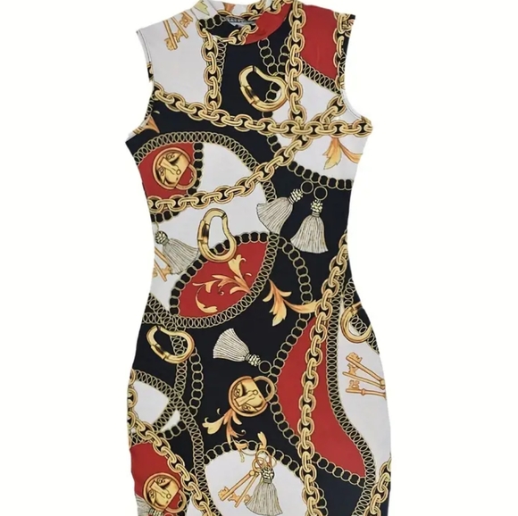 Leg Cutt Slit Long Dress - Picture 2 of 3